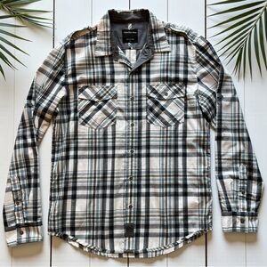 Calvin Klein Jeans Plaid Button-Up Shirt – Size Large – NWT